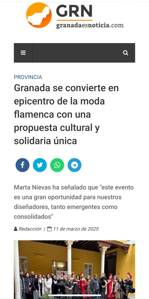 Granada se convierte en epicentro de la moda flamenca
